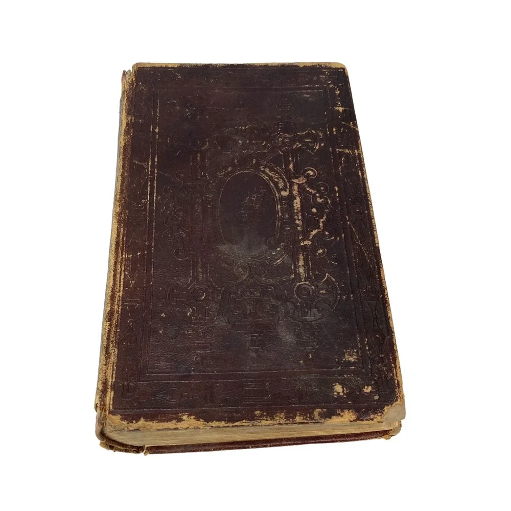 Antique‎ The Patriarchs And Prophets Christ And The Apostles  1874 Leather Bound